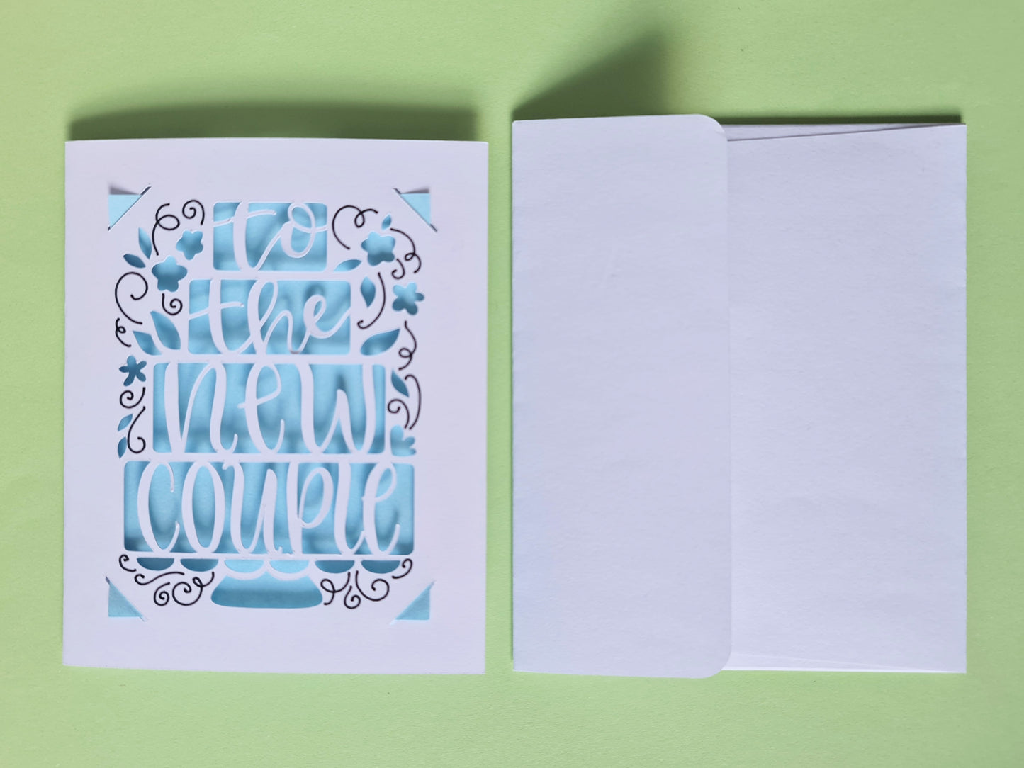 The New Couple Wedding Card
