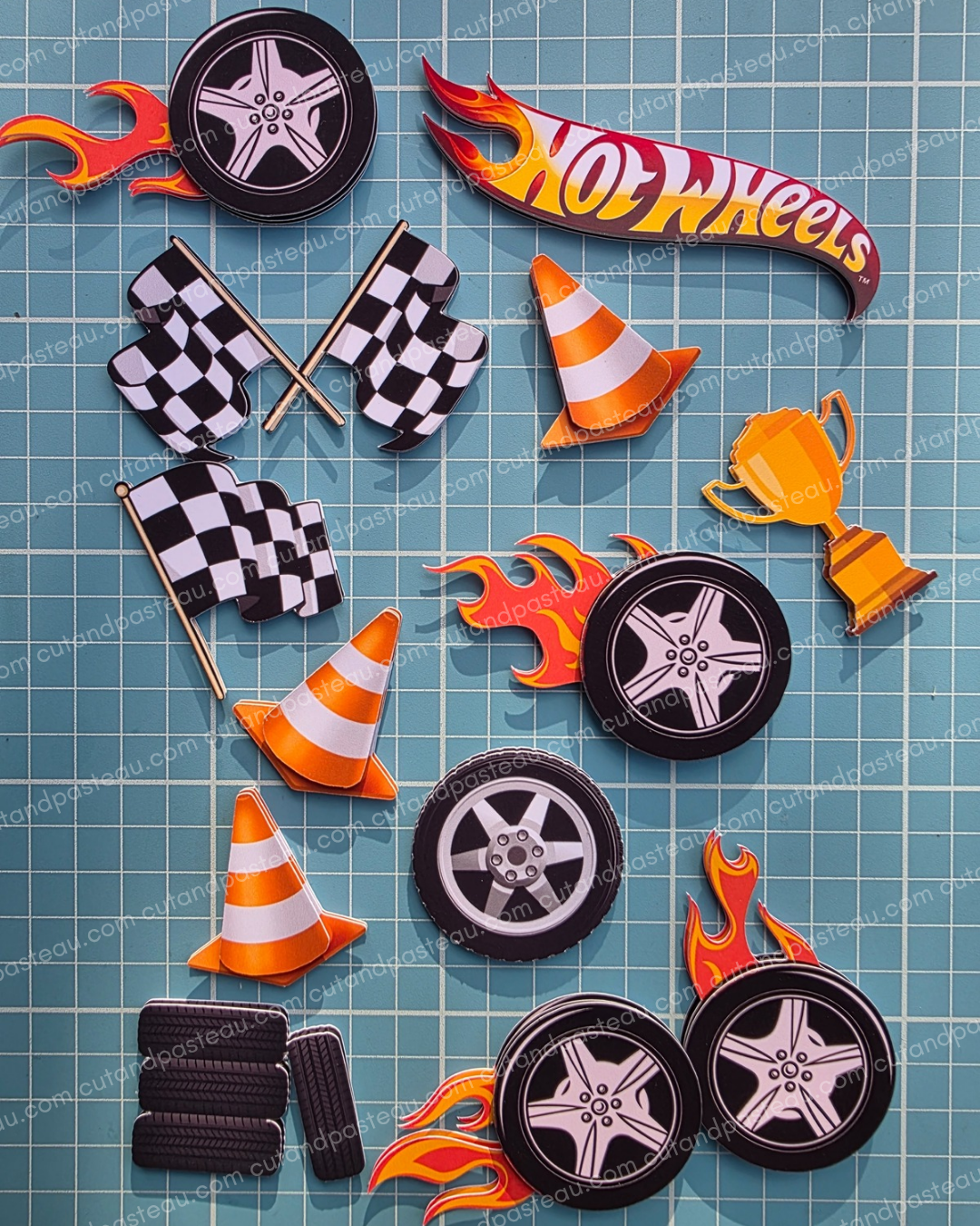 HW Cake Topper