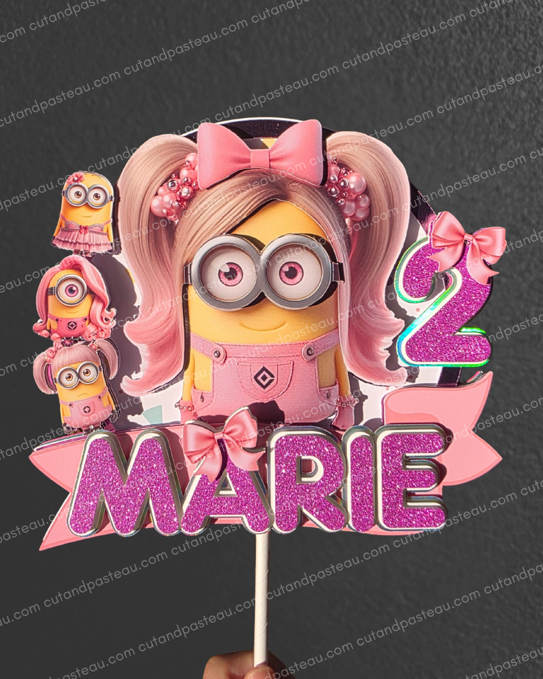 MIN Cake Topper