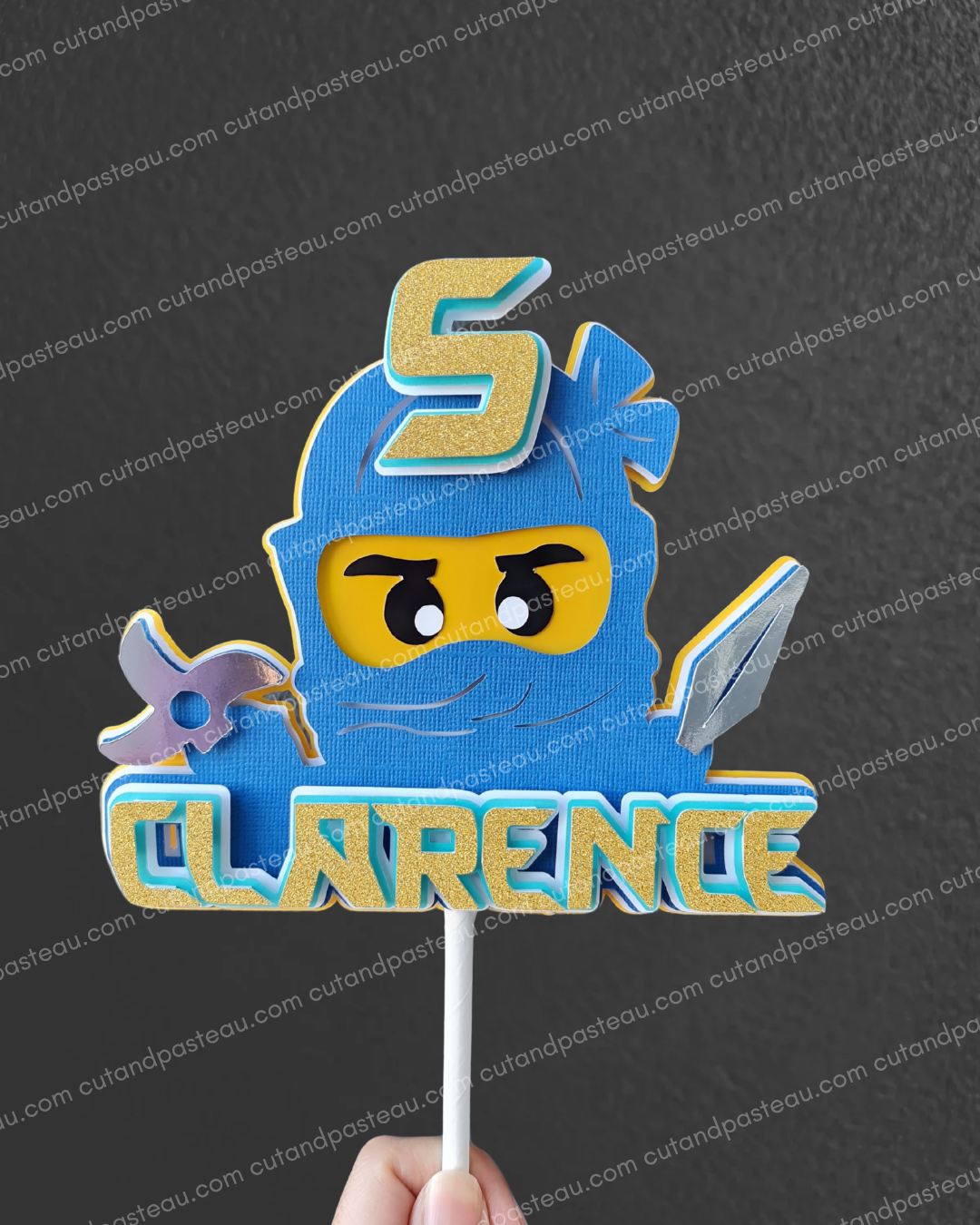 Ninja Cake Topper
