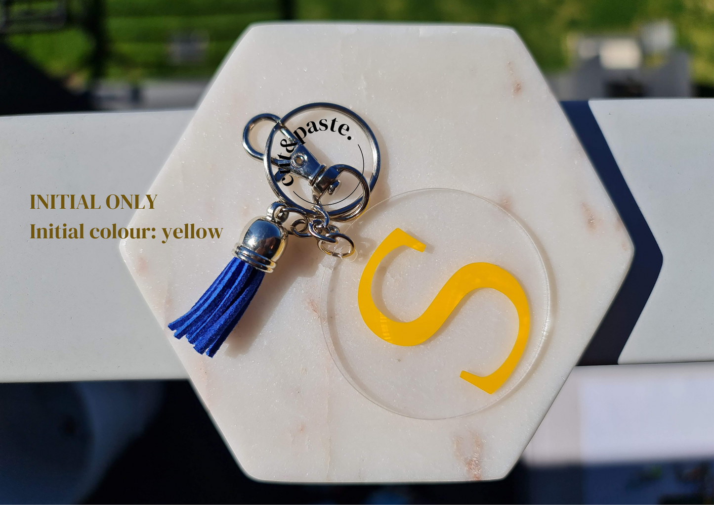 Personalised Keyring (circle)