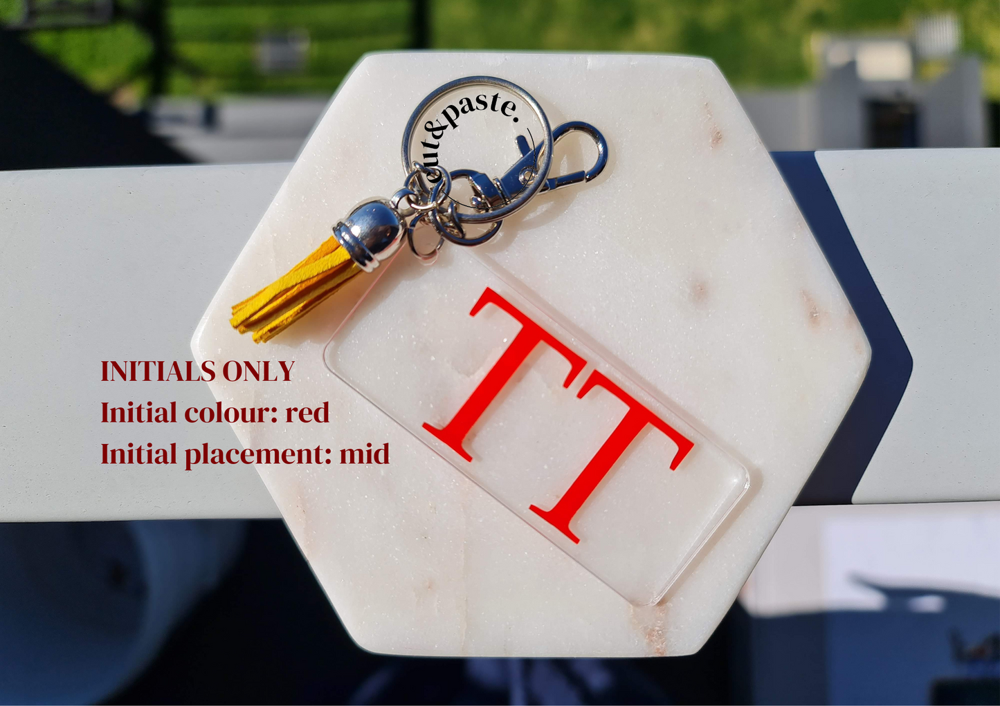 Personalised Keyring (rectangle)
