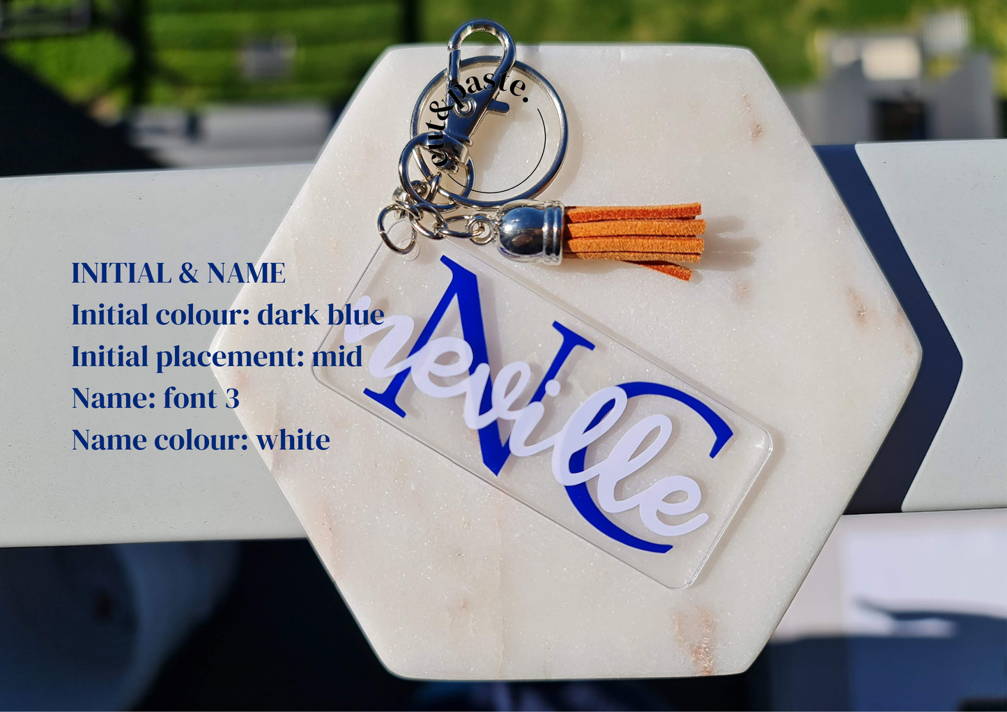 Personalised Keyring (rectangle)