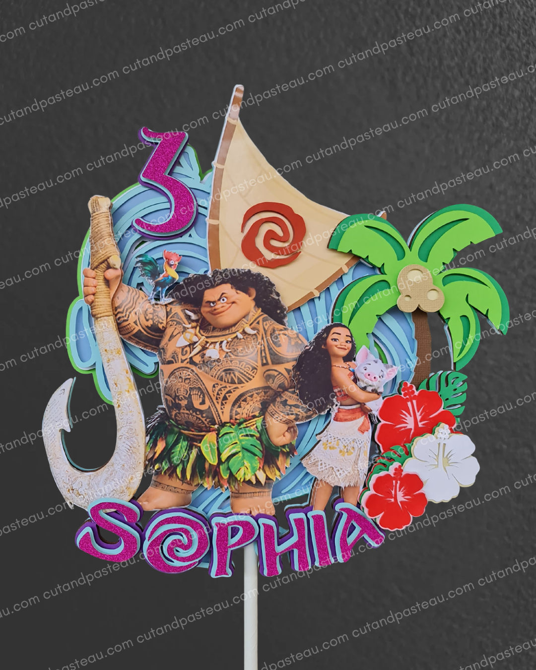 MOA Cake Topper