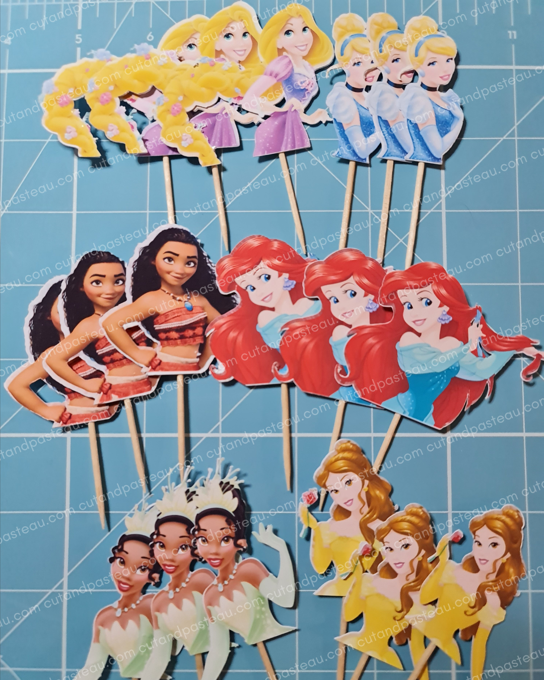 PRI Cupcake Topper Set / Set of 6