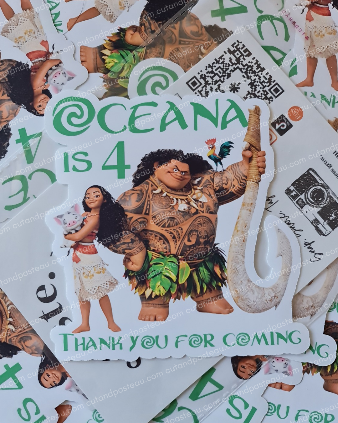 MOA Party Bag Labels / Tags