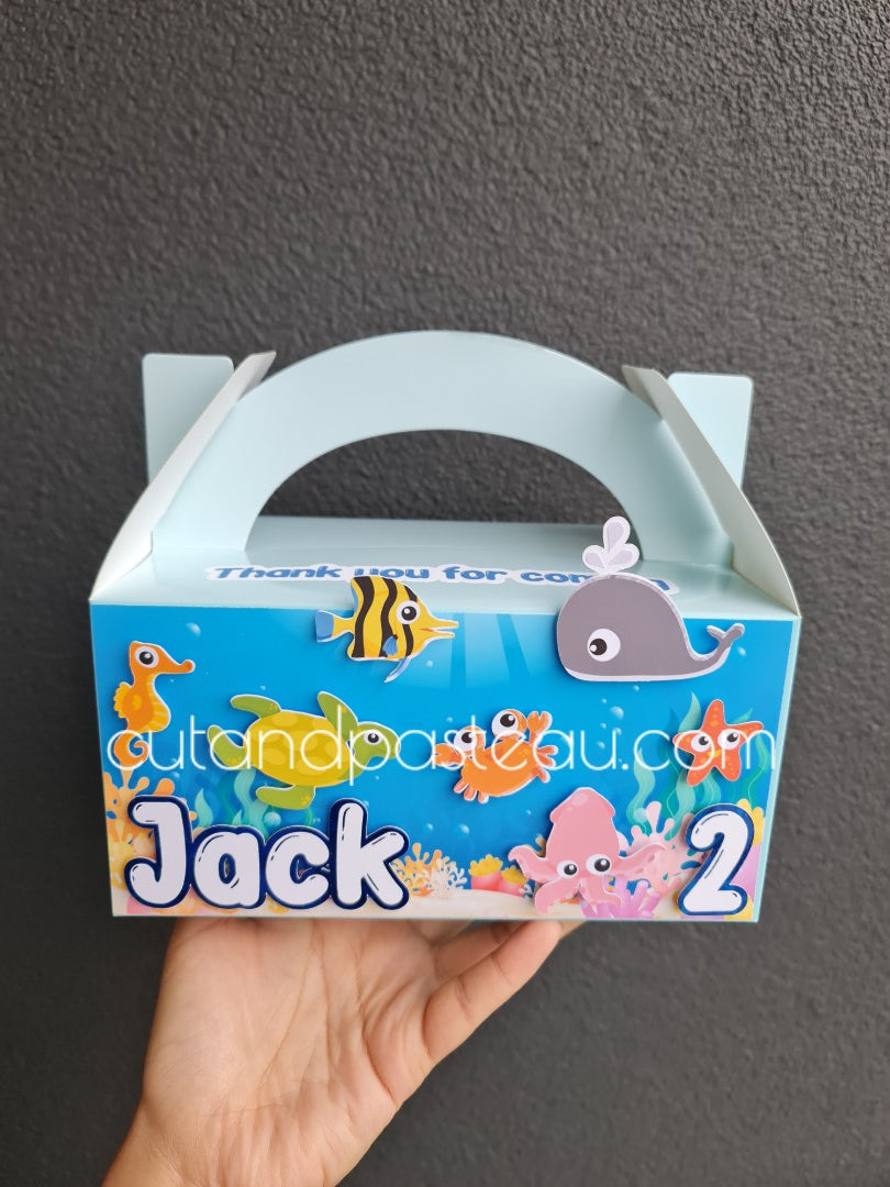 Under the Sea 3D Party Box