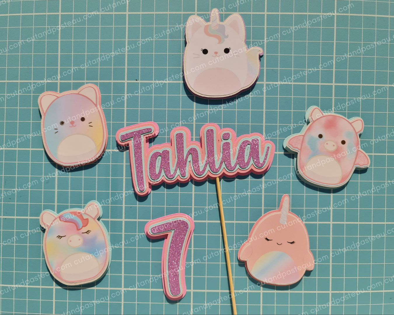 SQU Cake Topper Bundle