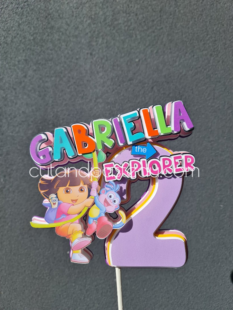 Dora the Explorer Cake Topper