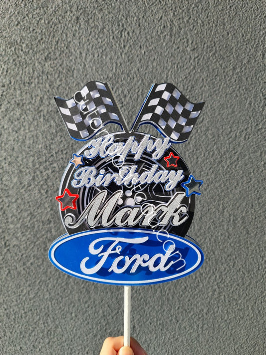 Ford Cake Topper