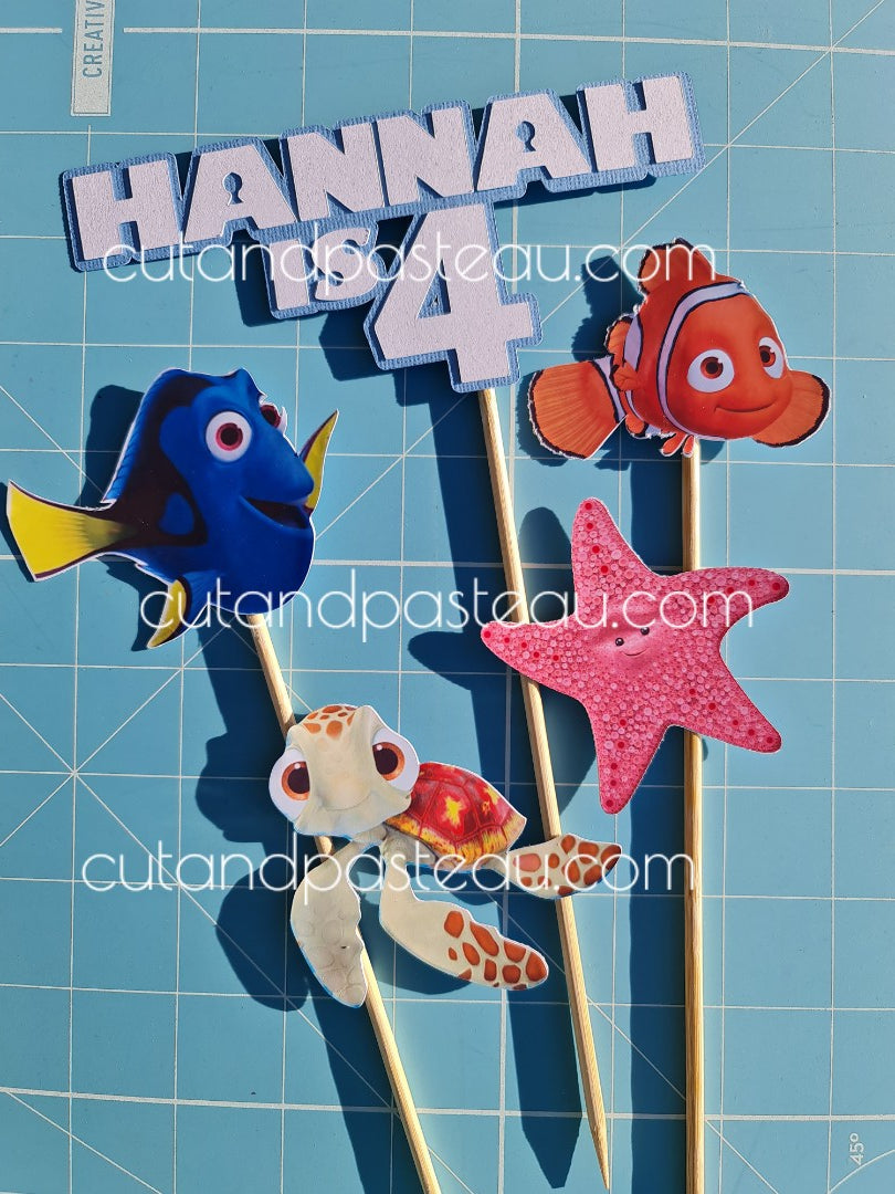 Nemo Cake Topper Bundle