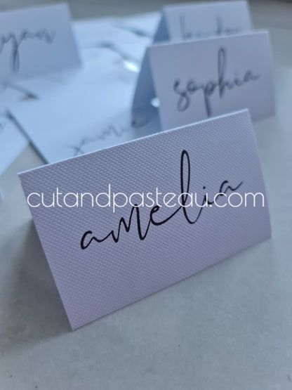 Name Tent Place Cards