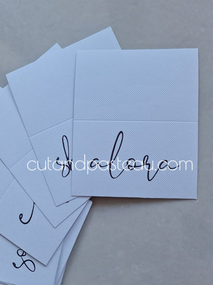 Name Tent Place Cards