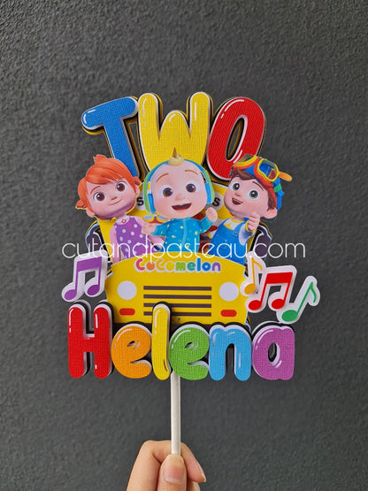 Cocomelon Cake Topper