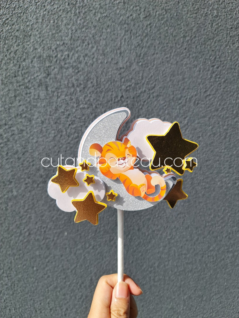 Baby Tiger Cake Topper