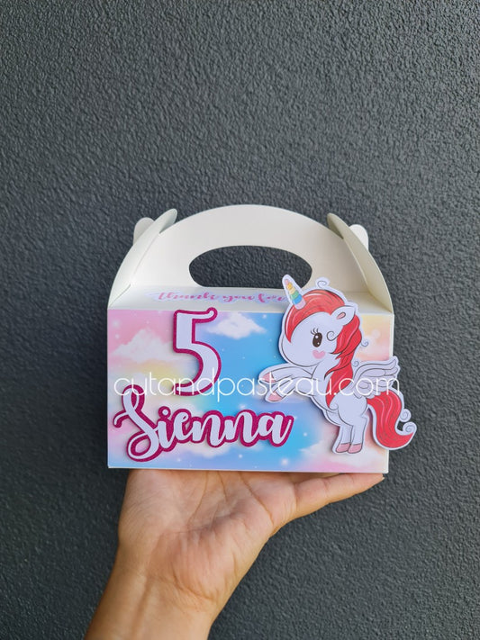 Unicorn 3D Party Box