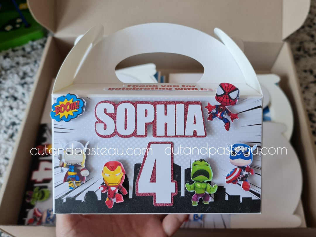 Avengers 3D Party Box