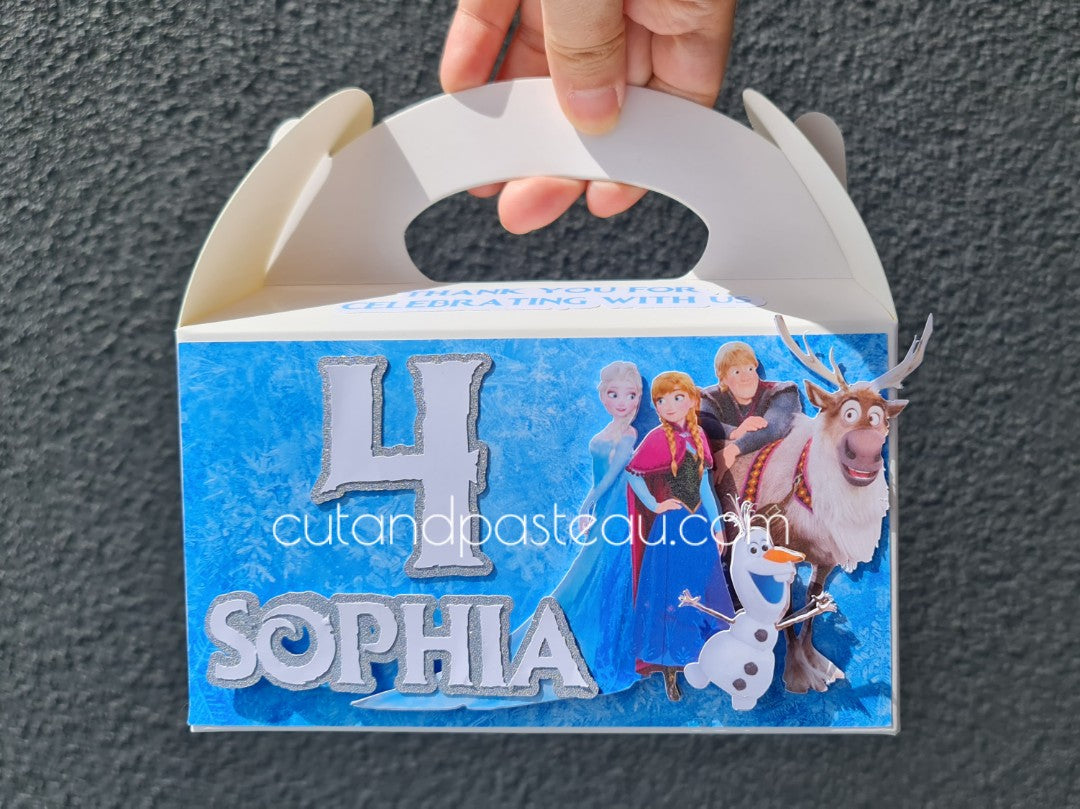 Frozen 3D Party Box