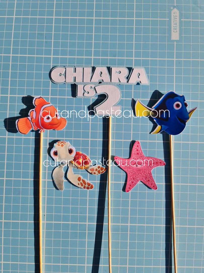 Nemo Cake Topper Bundle