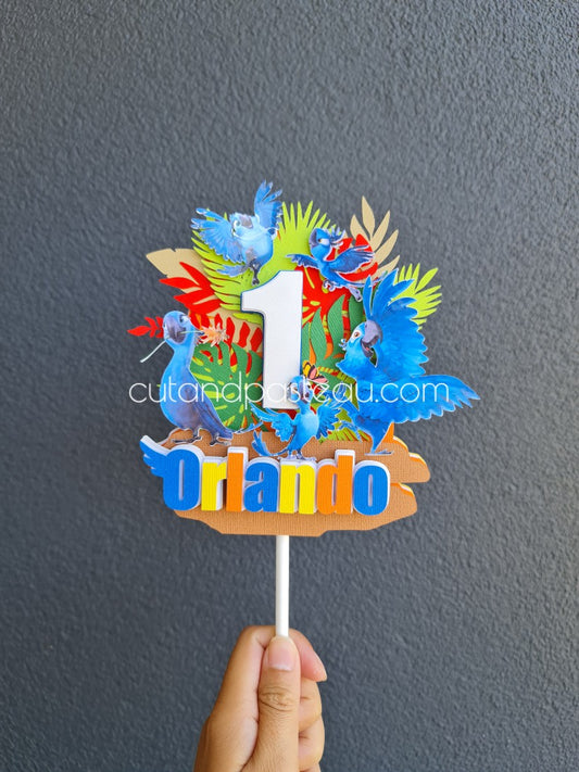 Rio Cake Topper