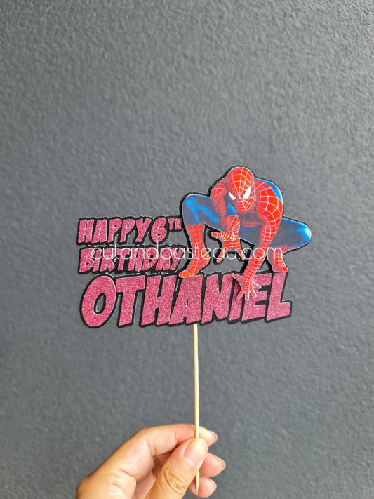 Spiderman Cake Topper