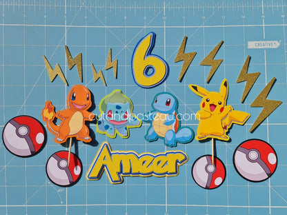 Pokemon Cake Topper Bundle