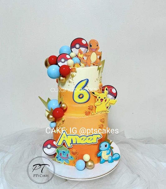 Pokemon Cake Topper Bundle