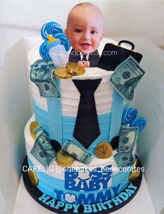 Boss Baby Cake Topper Bundle