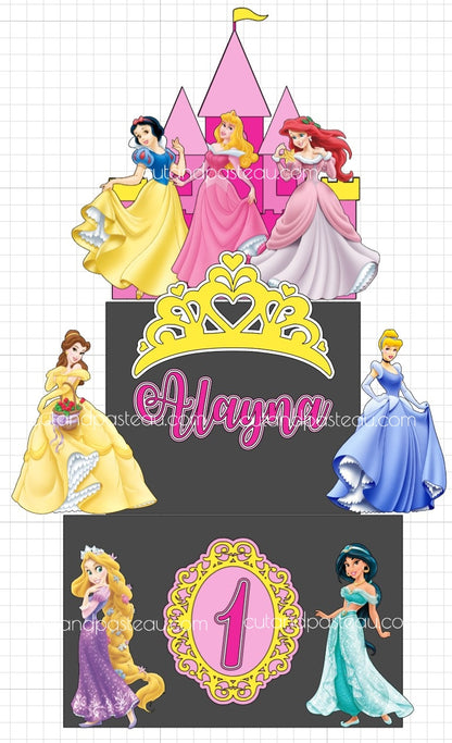 Princess Cake Topper Bundle