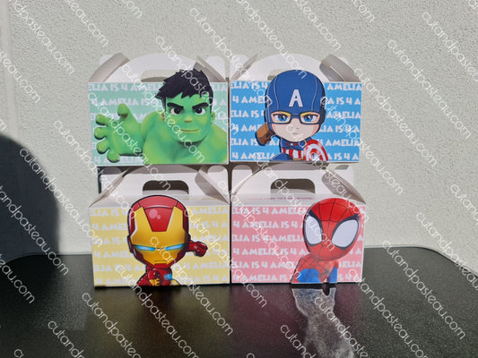 Super Hero 3D Party Box