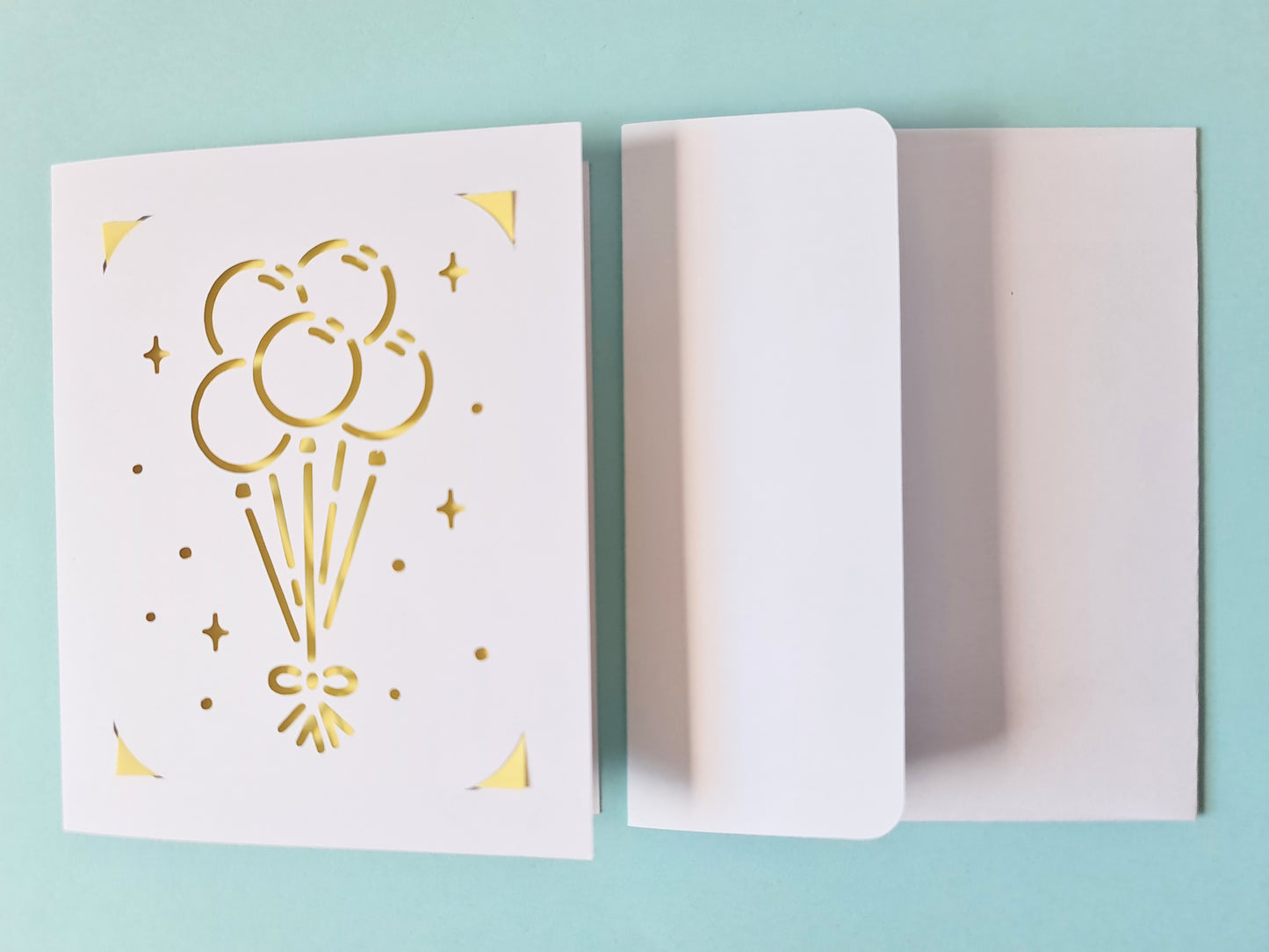 Birthday Balloons Card