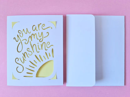 You are my Sunshine Card