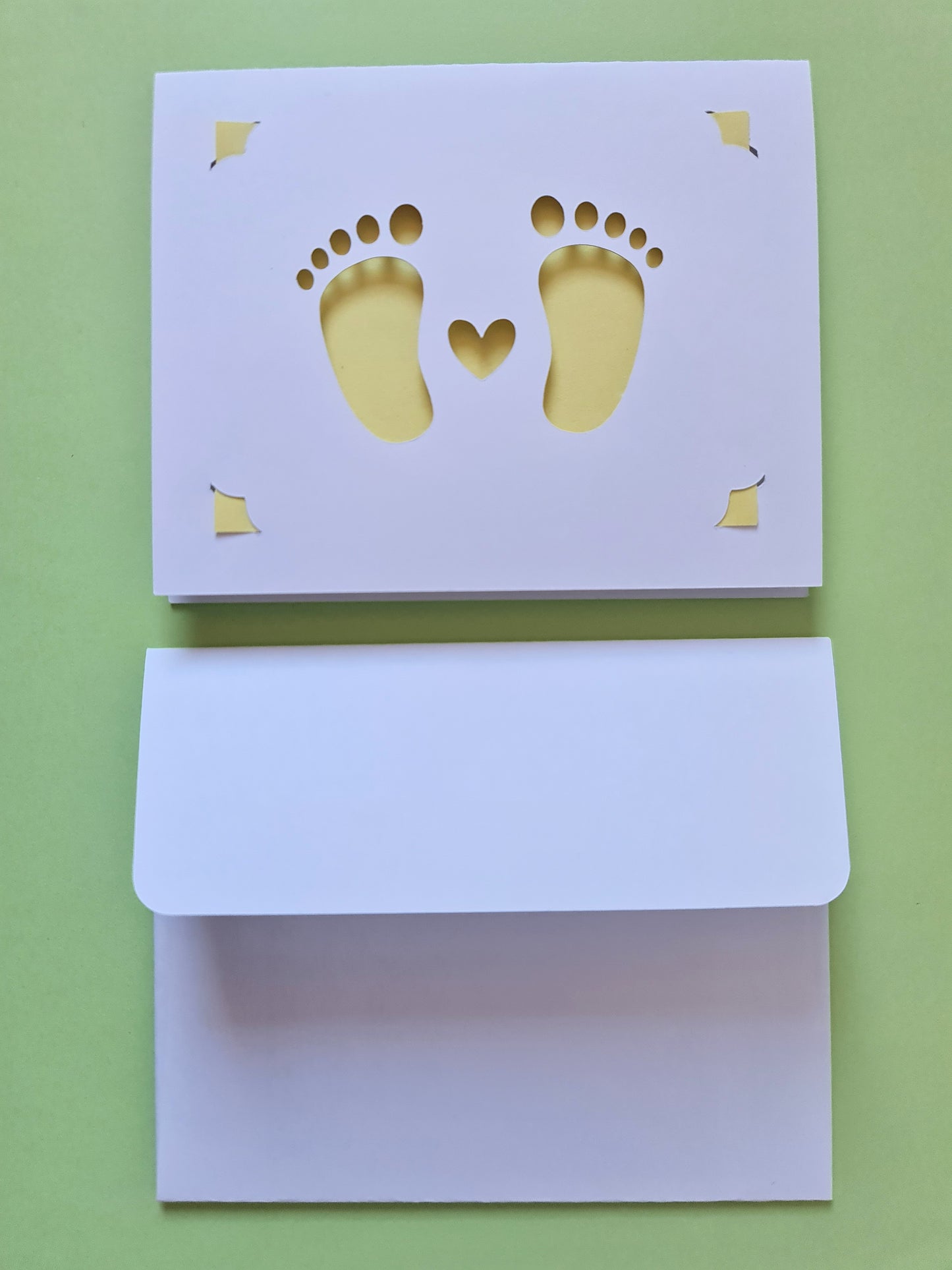 Baby Feet Card