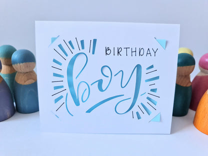 Birthday Boy Card