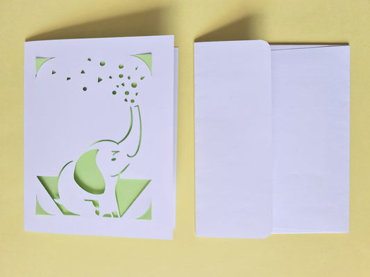 Baby Elephant Card