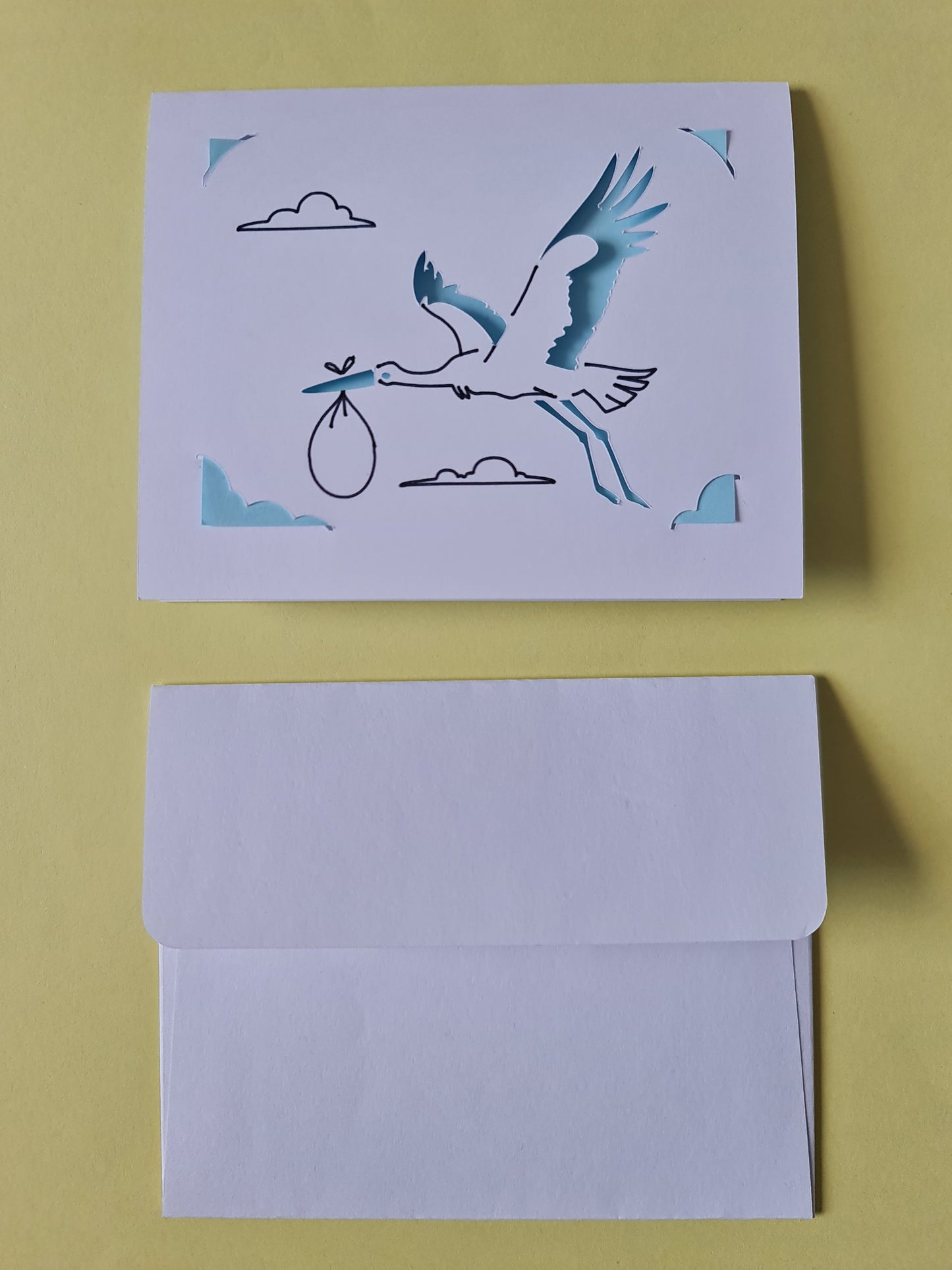 Baby Stork Card