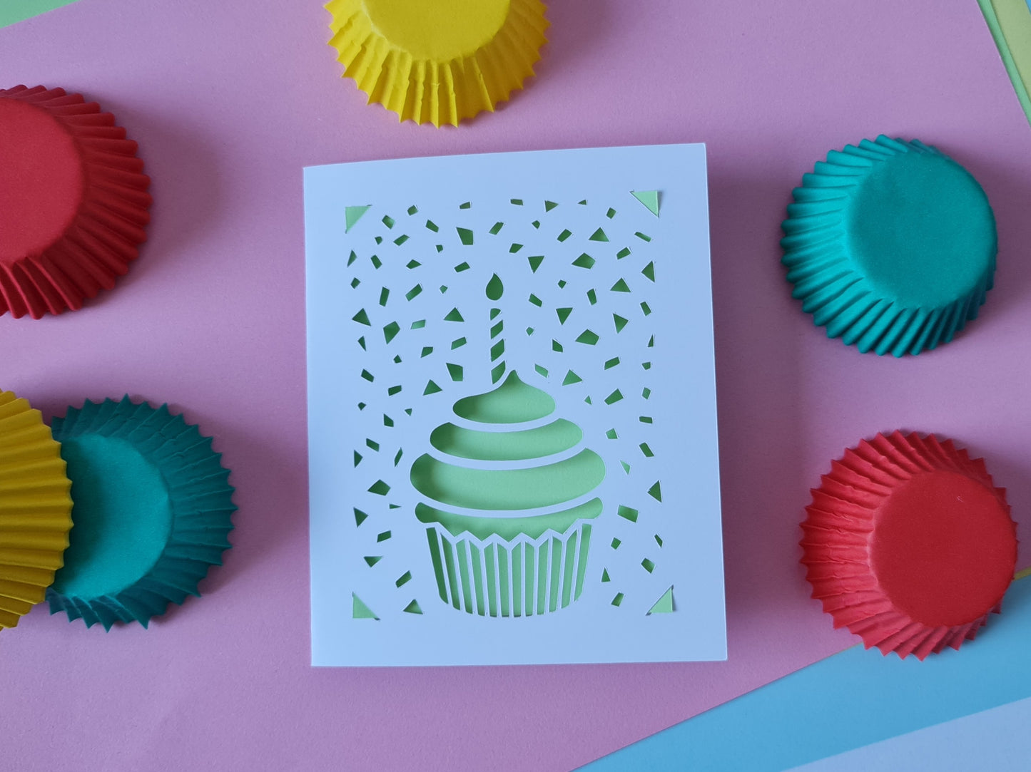 Birthday Cupcake Card