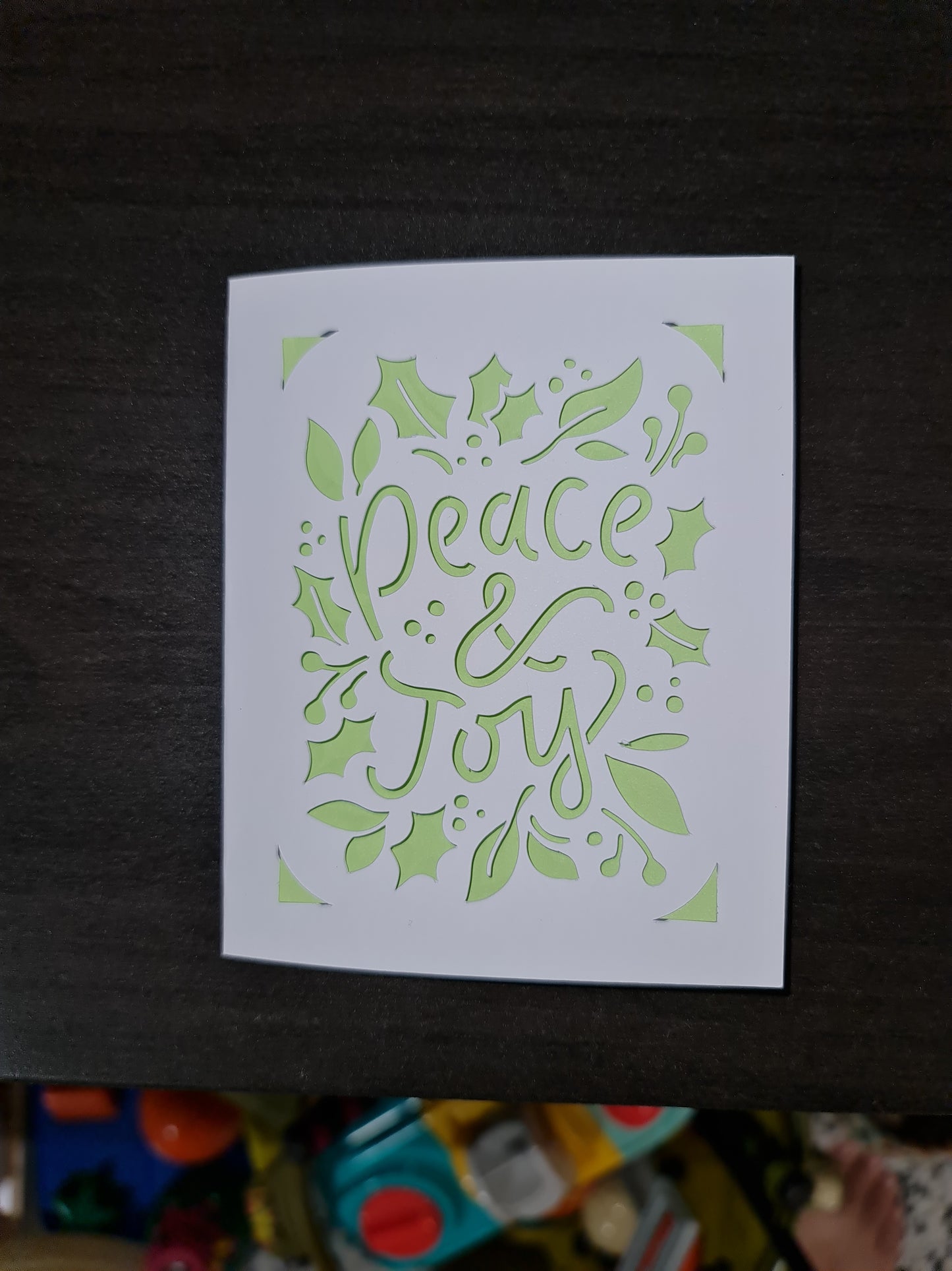 Peace & Joy Card