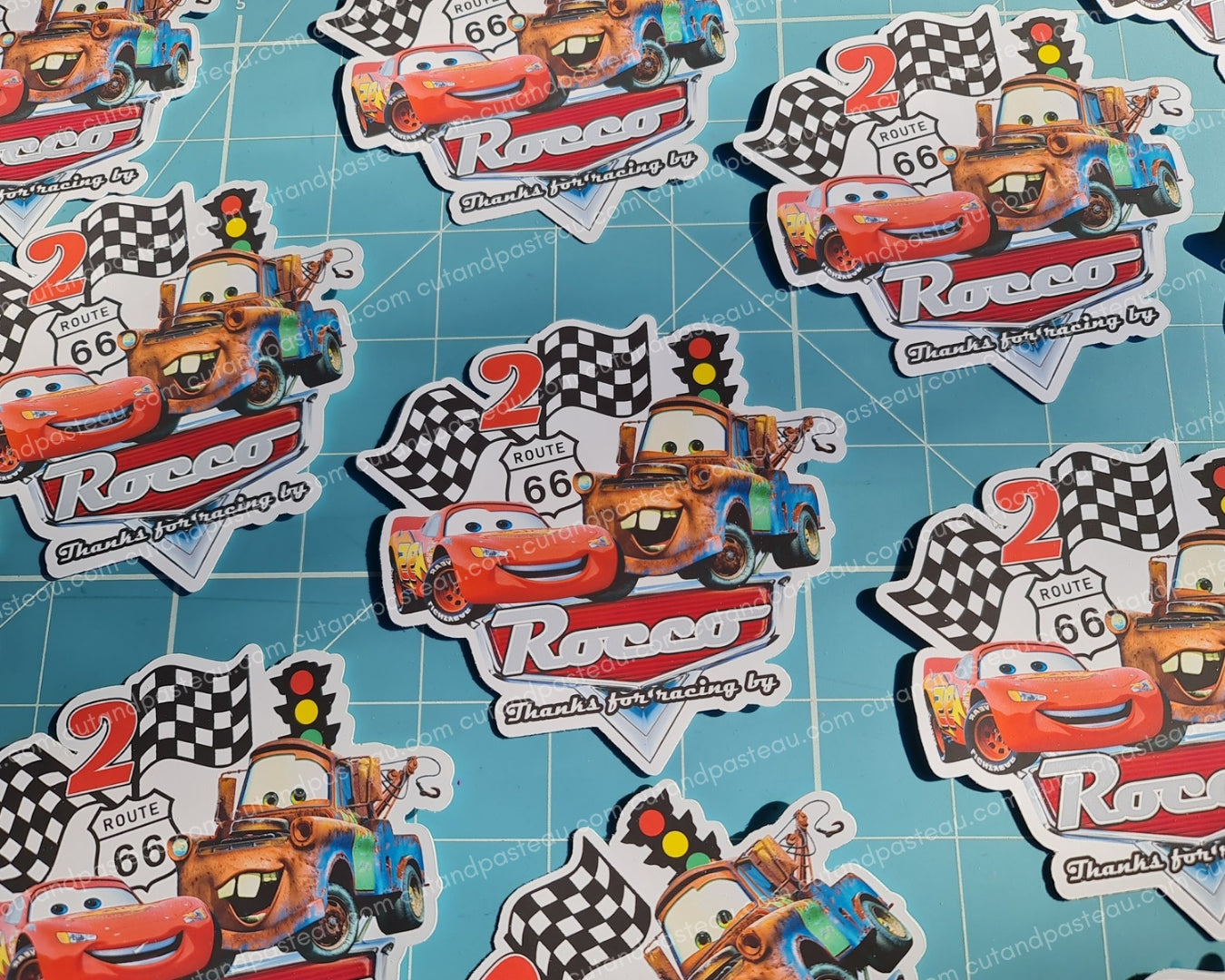 Cars Party Bag Labels / Tags