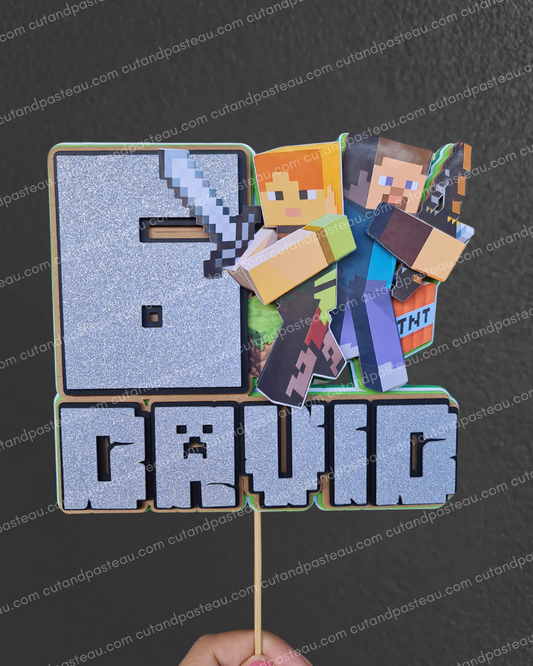 MIN Cake Topper