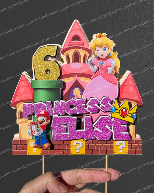 PEA Cake Topper