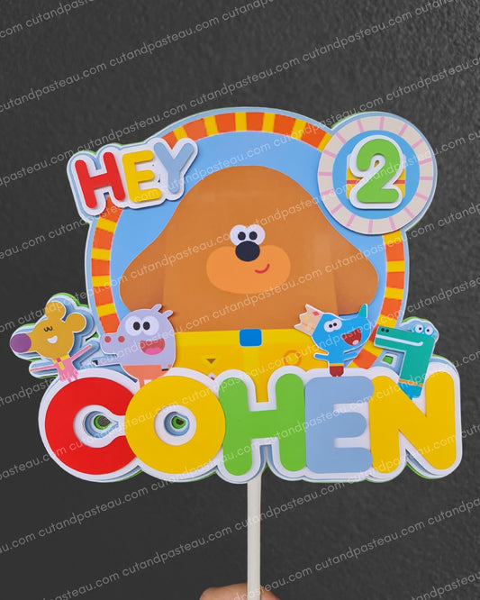 Hey Duggee Cake Topper