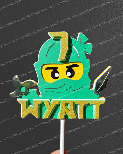 Ninjago Ninja Cake Topper