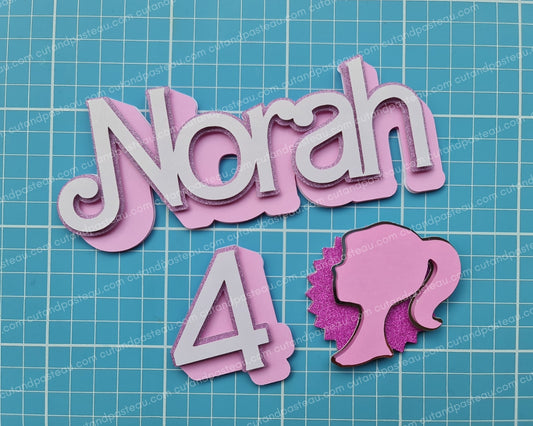 Barbie Cake Topper Bundle