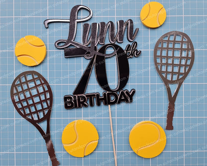Tennis Cake Topper Bundle