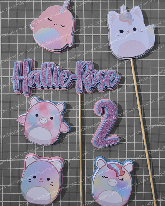 SQU Cake Topper Bundle