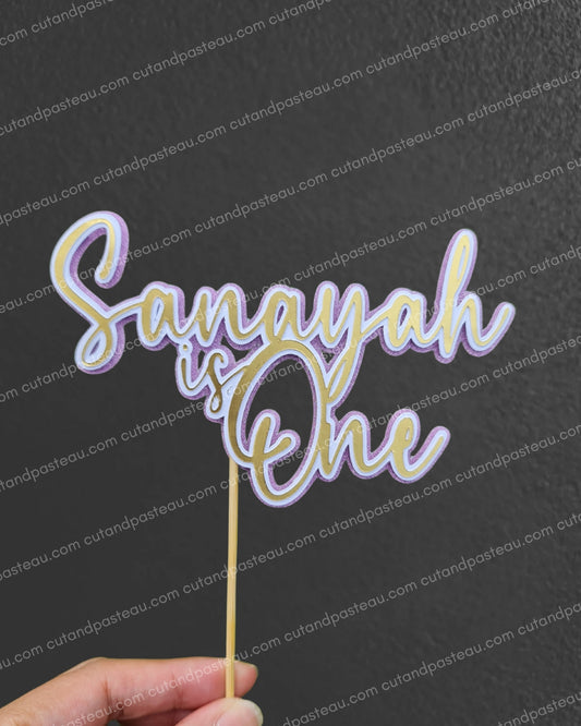 Birthday Cake Topper