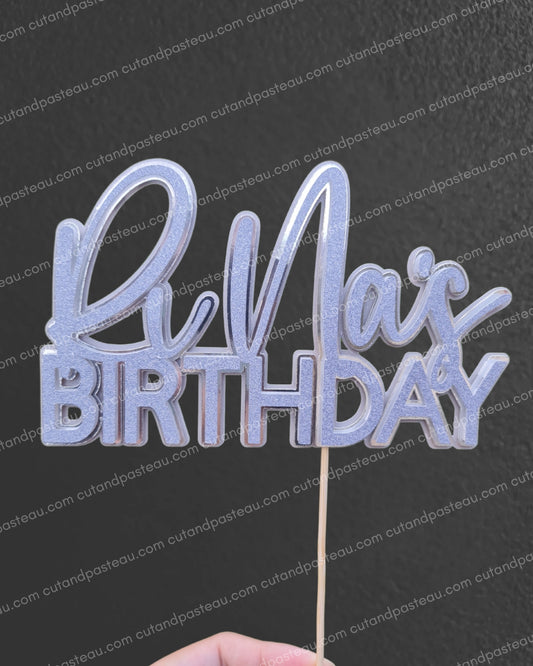 Birthday Cake Topper