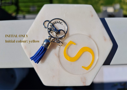 Personalised Keyring (circle)