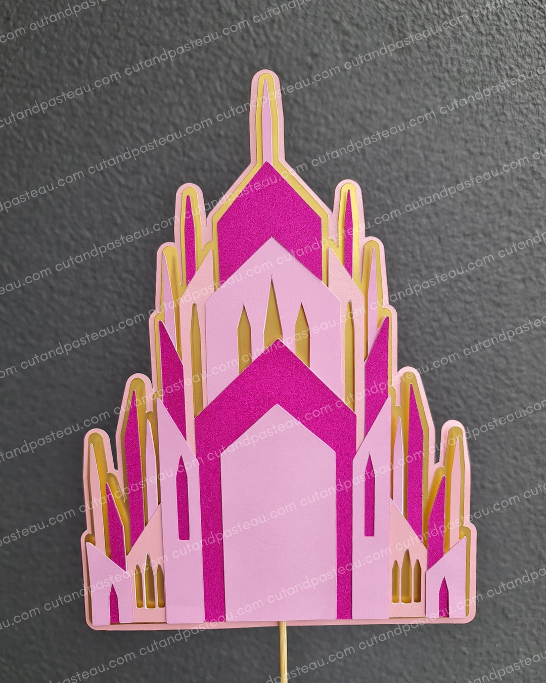 Princess Castle Cake Topper